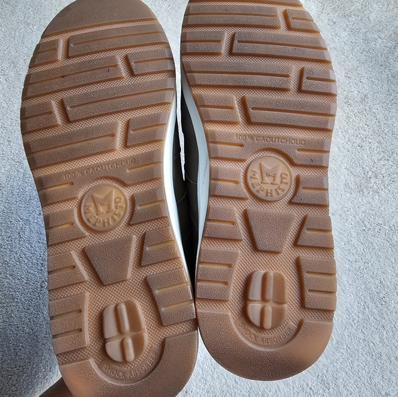 Mephisto Runoff Air-Jet System leather shoes sneakers Men's size 10.5 lace up - Picture 9 of 14